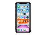 Apple - Back cover for mobile phone - silicone - black - for iPhone 11