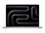 Apple MacBook Pro - M3 - M3 10-core GPU - 8 GB RAM - 2 TB SSD - 14.2" 3024 x 1964 @ 120 Hz - 802.11a/b/g/n/ac/ax (Wi-Fi 6E), Bluetooth - silver - kbd: Icelandic - CTO