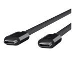 Belkin Thunderbolt 3 - Thunderbolt cable - 24 pin USB-C to 24 pin USB-C - 80 cm