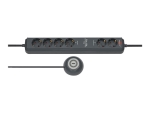 brennenstuhl Eco-Line Extension Socket Comfort Switch Plus EL CSP 24 6-way 1,5m H05VV-F 3G1,5 2 permanent, 4 switchable - power strip