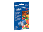 Brother BP - photo paper - glossy - 20 sheet(s) - 100 x 150 mm