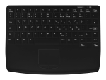 Active Key DevKey AK-4450-G - keyboard - compact - with touchpad - QWERTY - UK - black