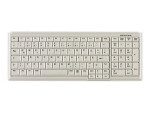 Active Key AK-7000 - keyboard - German - light grey