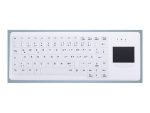 Active Key MedicalKey AK-C4400 - keyboard - with touchpad - UK - white