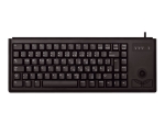 CHERRY Compact-Keyboard G84-4400 - keyboard - German - black