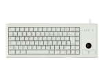 CHERRY G84-4400 Compact Keyboard - keyboard - English - light grey