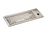 CHERRY Compact-Keyboard G84-4400 - keyboard - English - light grey