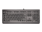 CHERRY KC 1068 - keyboard - Pan Nordic - black