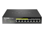D-Link DGS 1008P - switch - 8 ports - unmanaged
