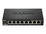D-Link DGS 108 - switch - 8 ports - unmanaged