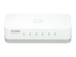 dlinkgo 5-Port Fast Ethernet Easy Desktop Switch GO-SW-5E - switch - 5 ports