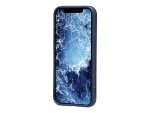 dbramante1928 Grenen - Back cover for mobile phone - biodegradable plant-based material - Ocean blue - for Apple iPhone 12 mini