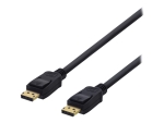 DELTACO DP-1015D - DisplayPort cable - DisplayPort to DisplayPort - 1.5 m
