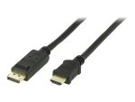 DELTACO adapter cable - DisplayPort / HDMI - 2 m