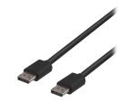DELTACO DP8K-1020 - DisplayPort cable - DisplayPort to DisplayPort - 2 m