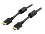 DELTACO HDMI-1010 - HDMI with Ethernet cable - 1 m