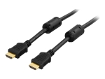 DELTACO HDMI-1020 - HDMI with Ethernet cable - 2 m