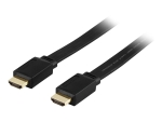 DELTACO HDMI cable with Ethernet - 5 m