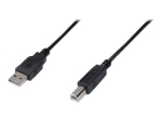 DIGITUS - USB cable - USB to USB Type B - 3 m