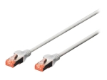 DIGITUS patch cable - 1 m - grey