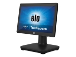 EloPOS System i3 - with I/O Hub Stand - all-in-one - Core i3 8100T 3.1 GHz - 8 GB - SSD 128 GB - LED 15.6"