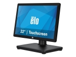 EloPOS System i5 - with I/O Hub Stand - all-in-one - Core i5 8500T 2.1 GHz - vPro - 8 GB - SSD 128 GB - LED 21.5"