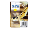 Epson 16 - yellow - original - ink cartridge