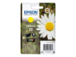 Epson 18 - yellow - original - ink cartridge