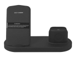 eSTUFF - Wireless charging stand - 15 Watt - Fast Charge - for Apple AirPods (1st generation, 2nd generation); AirPods Pro; Watch