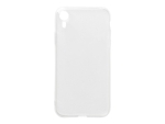 eSTUFF - Back cover for mobile phone - UV coated thermoplastic polyurethane - transparent - for Apple iPhone XR