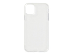 eSTUFF - Ultra-Slim - case for mobile phone - UV coated thermoplastic polyurethane - clear - for Apple iPhone 11