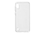 eSTUFF - Back cover for mobile phone - UV coated thermoplastic polyurethane - transparent - for Samsung Galaxy A10