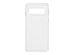 eSTUFF - Back cover for mobile phone - UV coated thermoplastic polyurethane - transparent - for Samsung Galaxy S10
