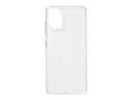 eSTUFF Soft Case - Back cover for mobile phone - UV coated thermoplastic polyurethane - transparent - for Samsung Galaxy A51