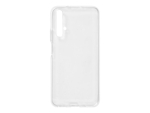 eSTUFF - Back cover for mobile phone - UV coated thermoplastic polyurethane - transparent - for Huawei nova 5T