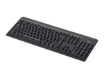 Fujitsu KB410 - keyboard - Danish - black