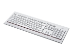 Fujitsu KB521 - keyboard - Danish - marble grey