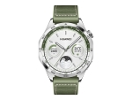 Huawei Watch GT 4 - stainless steel - smart watch with strap - green