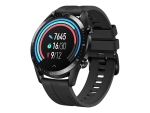 Huawei Watch GT 2 Sport - black stainless steel - smart watch with strap - matte black