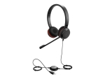 Jabra Evolve 30 II UC stereo - Headset - on-ear - wired - 3.5 mm jack