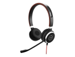 Jabra Evolve 40 MS stereo - Headset - on-ear - wired