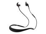 Jabra Evolve 75e MS - Earphones with mic - in-ear - behind-the-neck mount - Bluetooth - wireless - active noise cancelling - USB - noise isolating - Certified for Skype for Business