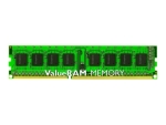 Kingston ValueRAM - DDR3 - module - 2 GB - DIMM 240-pin - 1333 MHz / PC3-10600 - unbuffered
