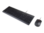 Lenovo Essential Wired Combo - keyboard and mouse set - UK Input Device