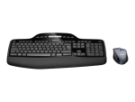 Logitech Wireless Desktop MK710 - keyboard and mouse set - German Input Device