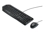 Logitech Desktop MK120 - keyboard and mouse set - QWERTY - US International