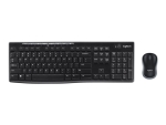 Logitech MK270 Wireless Combo - keyboard and mouse set - QWERTY - US International Input Device