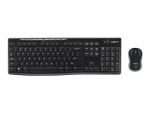 Logitech MK270 Wireless Combo - keyboard and mouse set - French