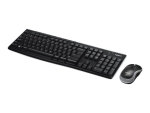 Logitech MK270 Wireless Combo - keyboard and mouse set - Swiss