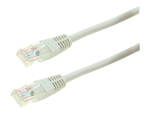 MicroConnect network cable - 1 m - grey